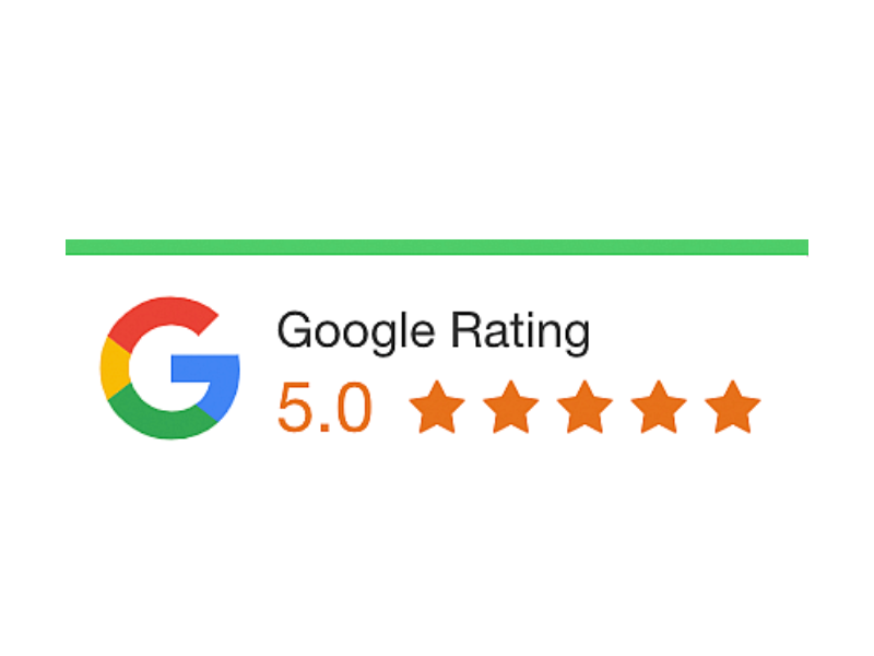 RATED 5/5 STARS ON GOOGLE REVIEWS