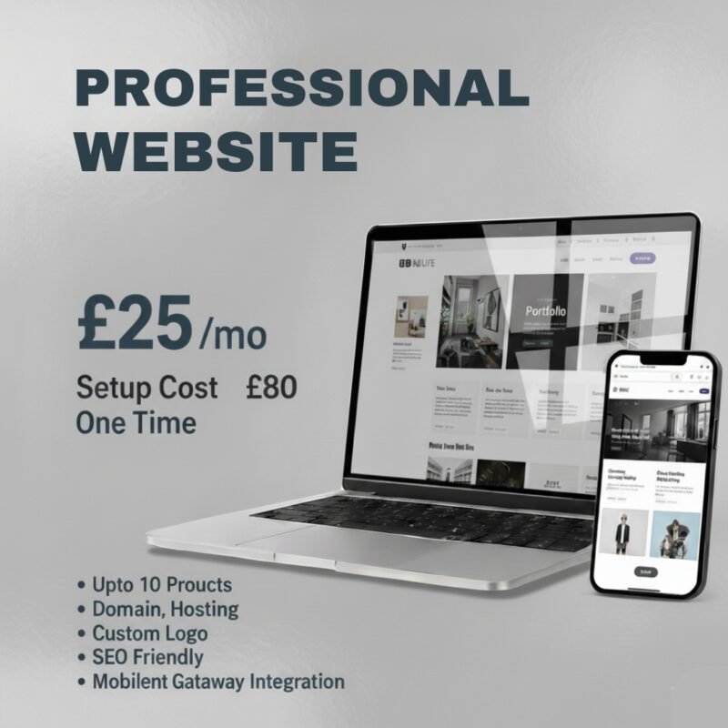 PROFESSIONAL WEBSITE